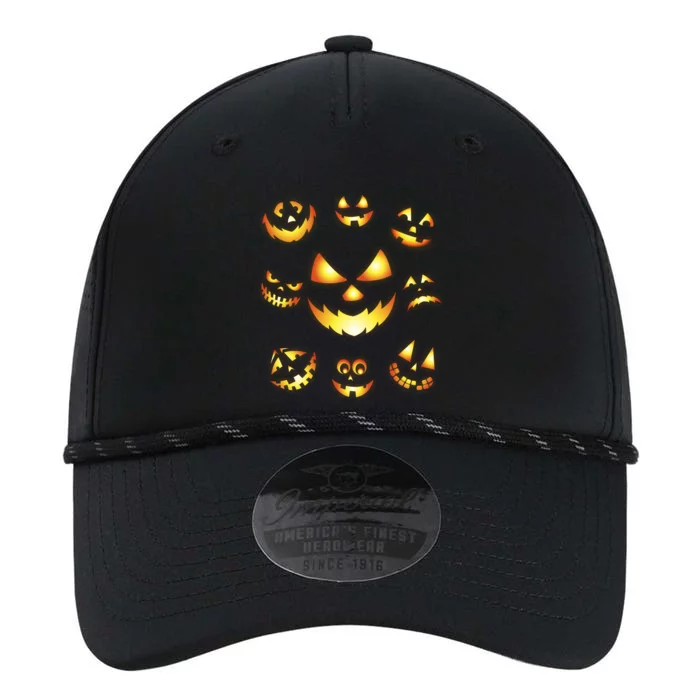 Halloween Jack O'Lantern Pumpkin Faces Performance The Dyno Cap