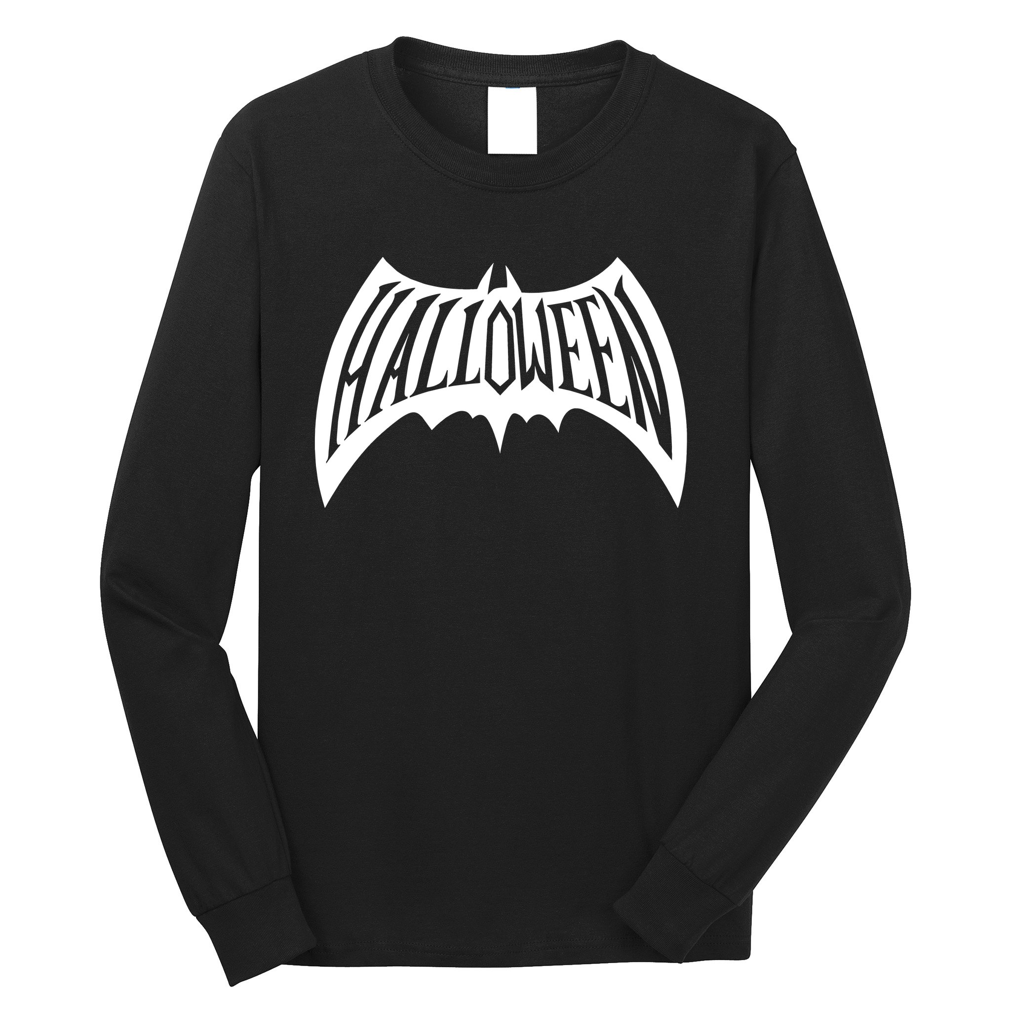 DC Comics Mens White Batman Bat Symbol Baseball Shirt Long Sleeve T-Shirt  Medium 