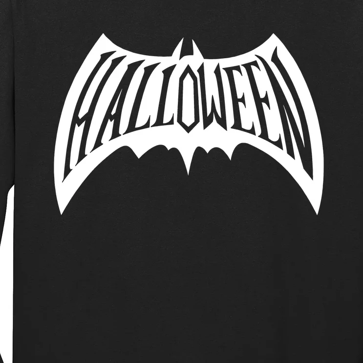 Halloween Man Bat Logo Long Sleeve Shirt