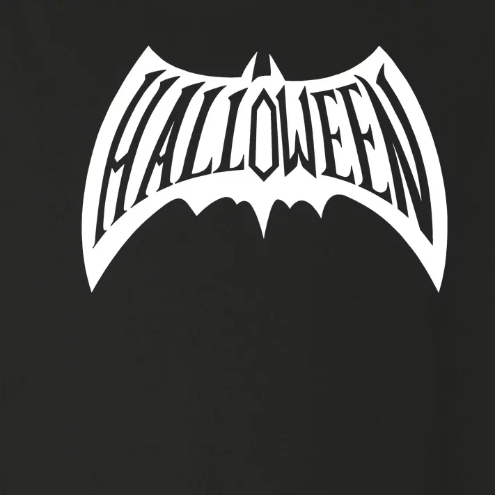 Halloween Man Bat Logo Toddler Long Sleeve Shirt