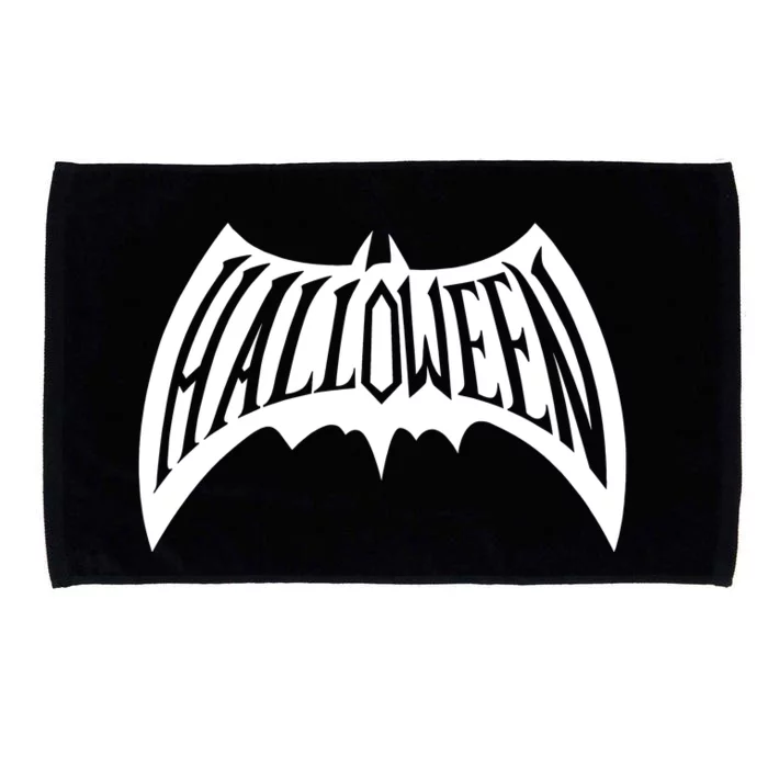 Halloween Man Bat Logo Microfiber Hand Towel