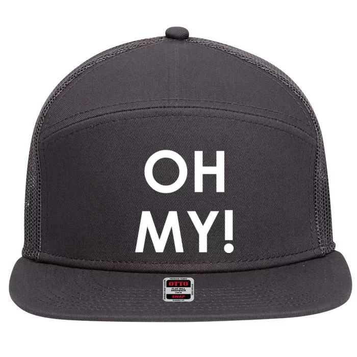 Halloween Oh My! Costume 7 Panel Mesh Trucker Snapback Hat