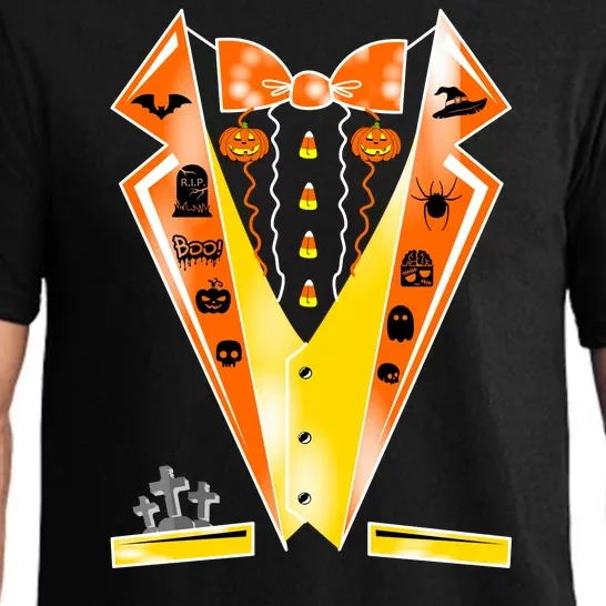 Halloween Party Tuxedo Tux Pajama Set