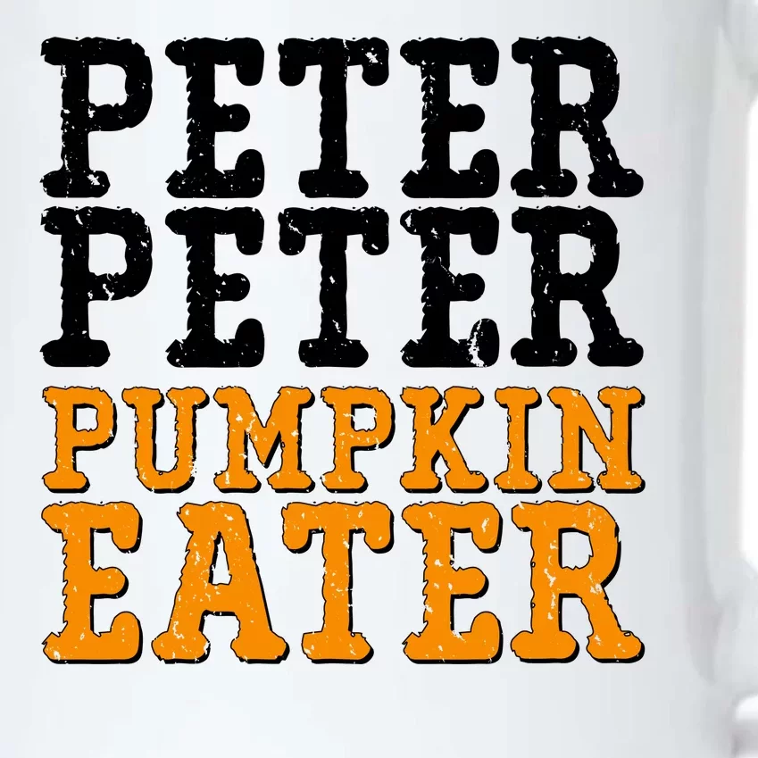 Halloween Peter Peter Pumpkin Eater Black Color Changing Mug