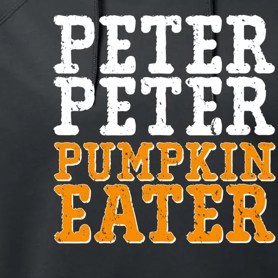 Halloween Peter Peter Pumpkin Eater Performance Fleece Hoodie