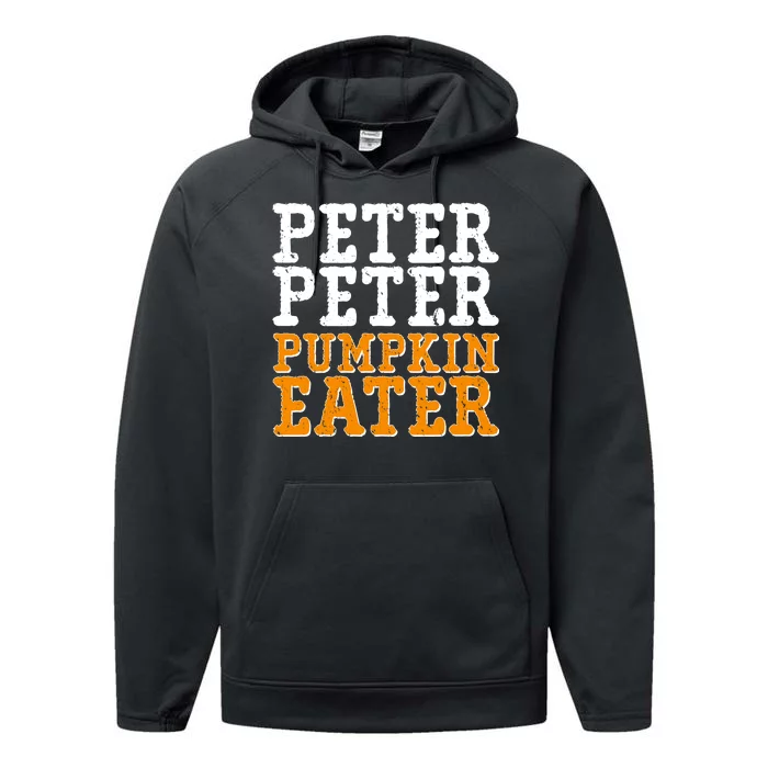 Halloween Peter Peter Pumpkin Eater Performance Fleece Hoodie