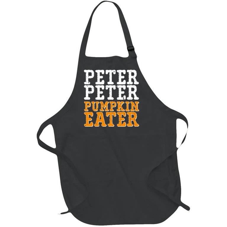 Halloween Peter Peter Pumpkin Eater Full-Length Apron With Pockets