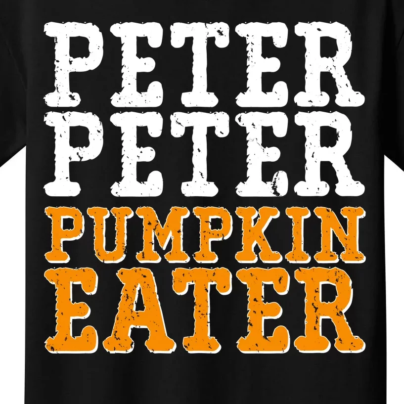 Halloween Peter Peter Pumpkin Eater Kids T-Shirt