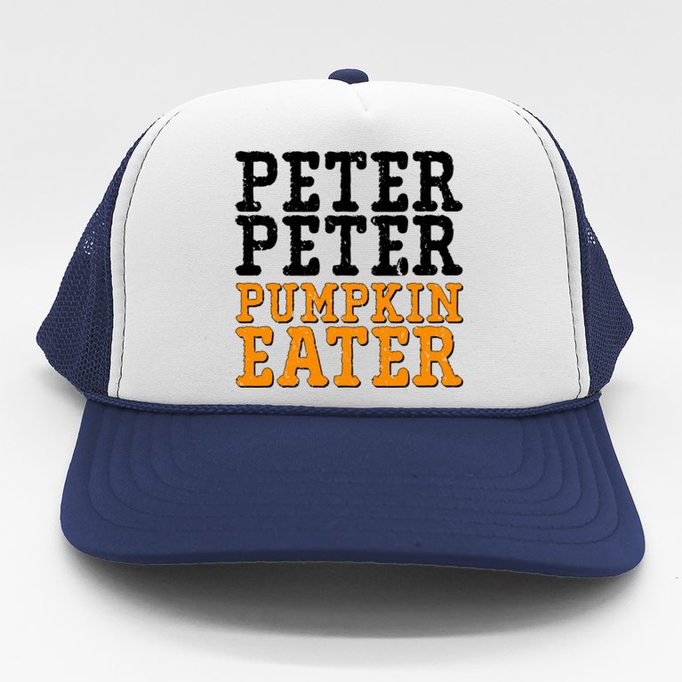 Halloween Peter Peter Pumpkin Eater Trucker Hat