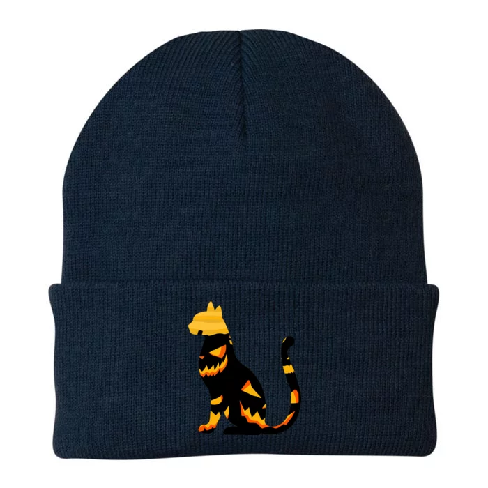 Halloween Pumpkin Cat Knit Cap Winter Beanie