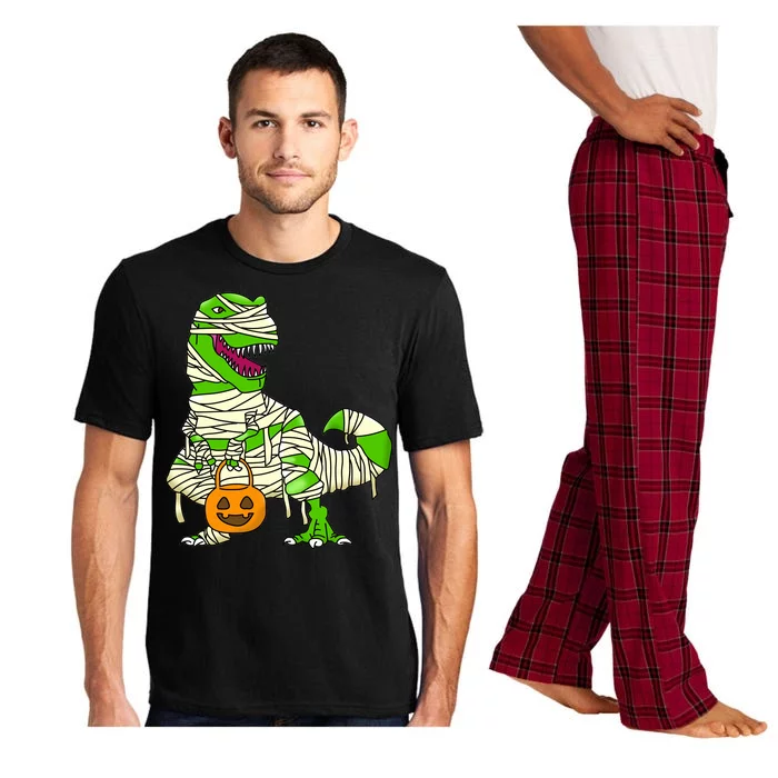 Halloween Pumpkin Dinosaur Pajama Set