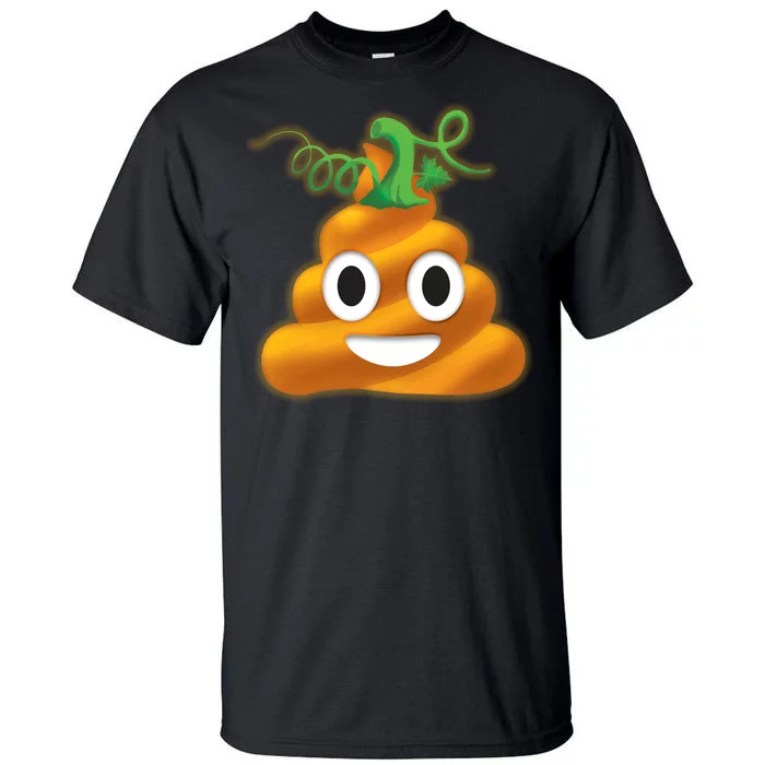 Halloween Pumpkin Poop Emoji Tall T-Shirt