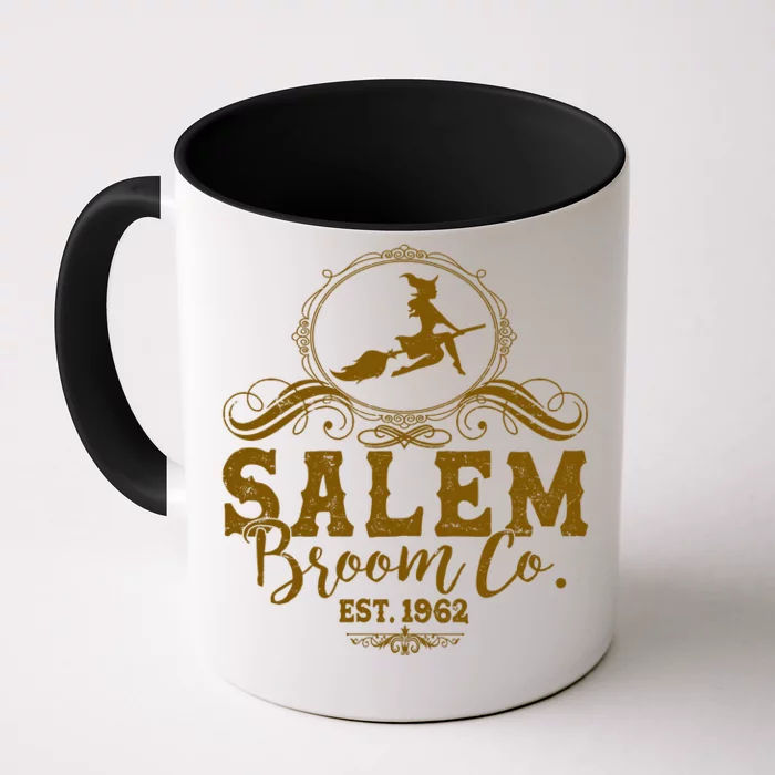 Halloween Salem Broom Co Est 1962 Front & Back Coffee Mug