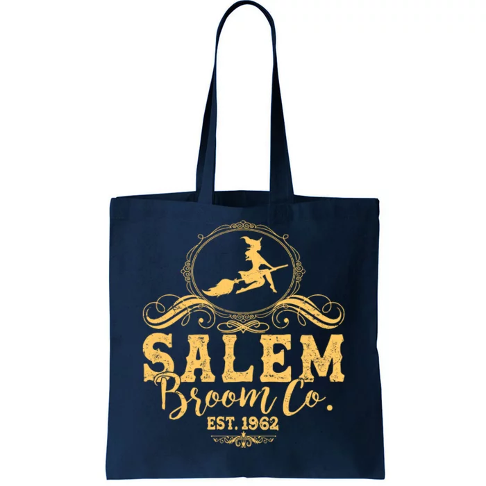 Halloween Salem Broom Co Est 1962 Tote Bag