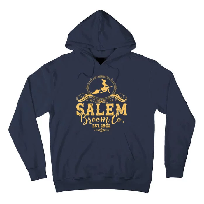 Halloween Salem Broom Co Est 1962 Tall Hoodie