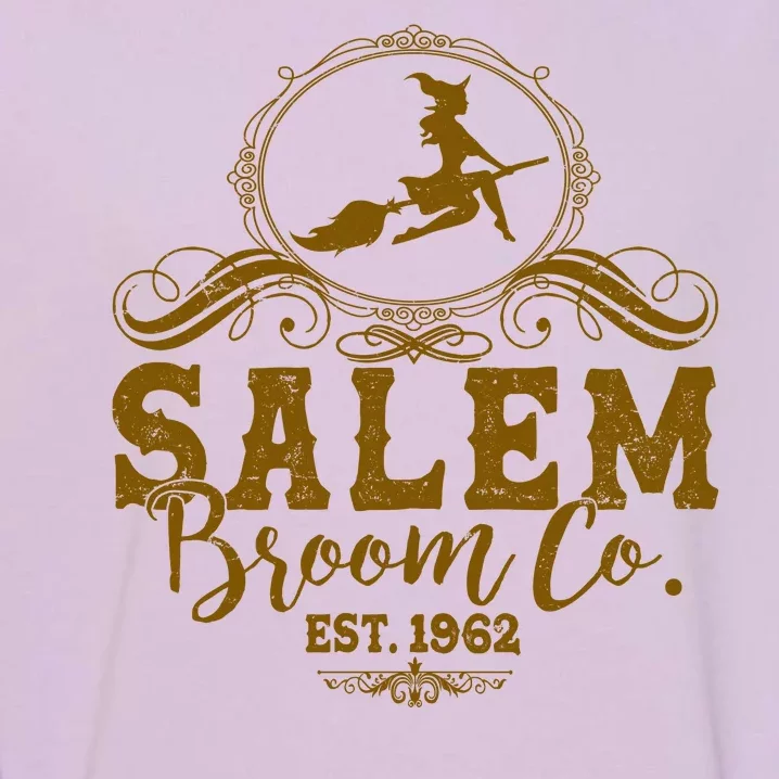 Halloween Salem Broom Co Est 1962 Garment-Dyed Sweatshirt