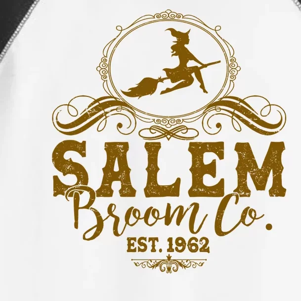 Halloween Salem Broom Co Est 1962 Toddler Fine Jersey T-Shirt