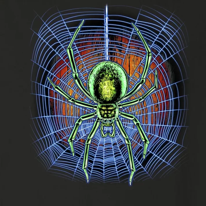 Halloween Spiderweb Creepy Spider Toddler Long Sleeve Shirt