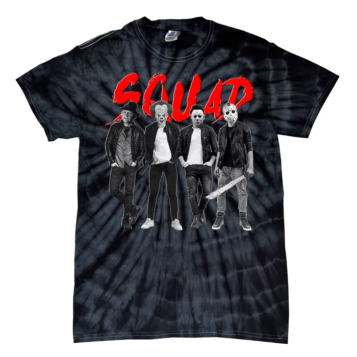 Halloween SQUAD Tie-Dye T-Shirt