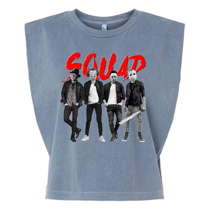 Halloween SQUAD Garment-Dyed Women's Muscle Tee