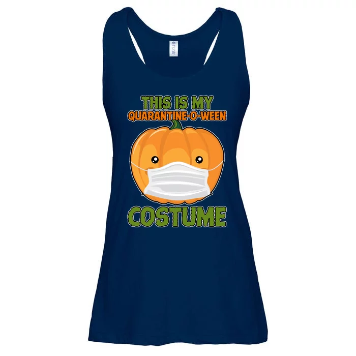 Halloween This is My Quarantine-O-Ween Costume Pumpkin Ladies Essential Flowy Tank