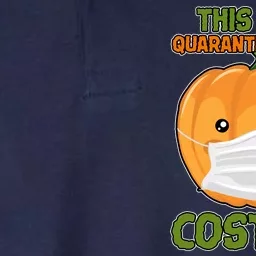 Halloween This is My Quarantine-O-Ween Costume Pumpkin Softstyle Adult Sport Polo