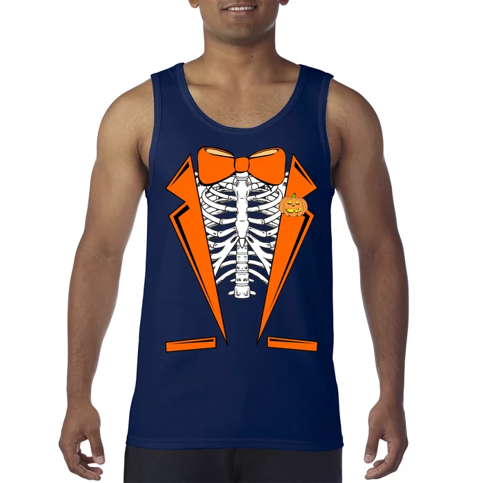 Halloween Tuxedo Tux costume Tank Top