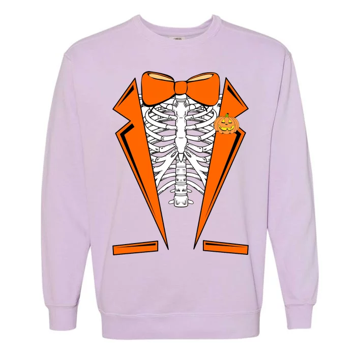 Halloween Tuxedo Tux costume Garment-Dyed Sweatshirt