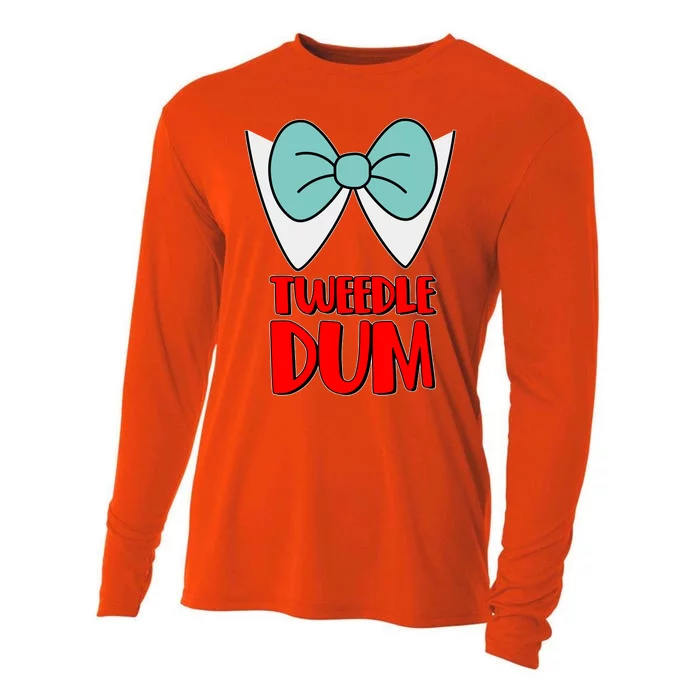 Halloween Tweedle Dum Costume Cooling Performance Long Sleeve Crew