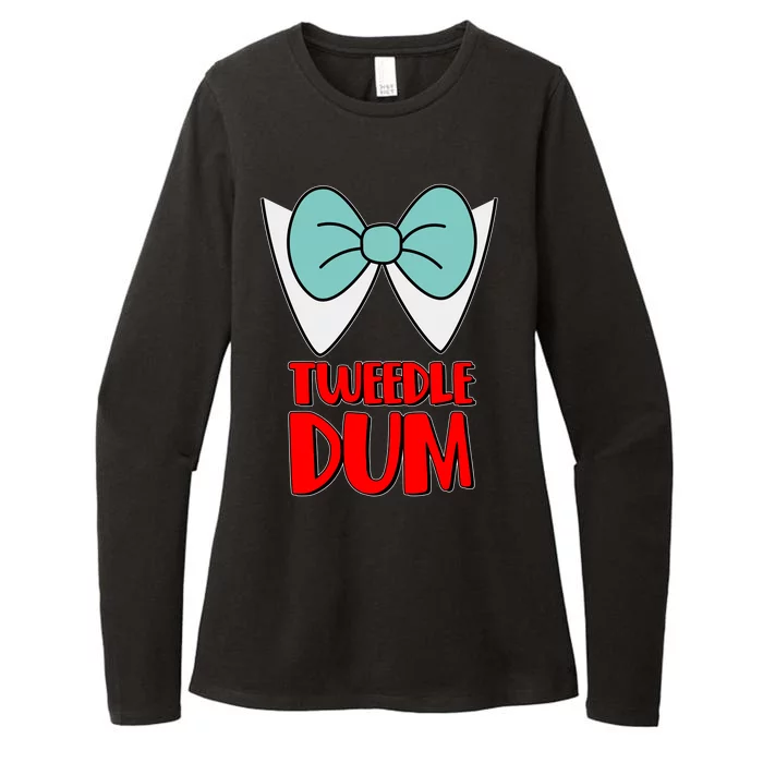 Halloween Tweedle Dum Costume Womens CVC Long Sleeve Shirt