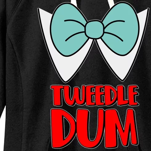 Halloween Tweedle Dum Costume Women's Fleece Hoodie