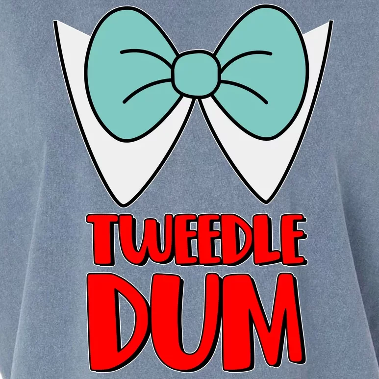 Halloween Tweedle Dum Costume Garment-Dyed Women's Muscle Tee