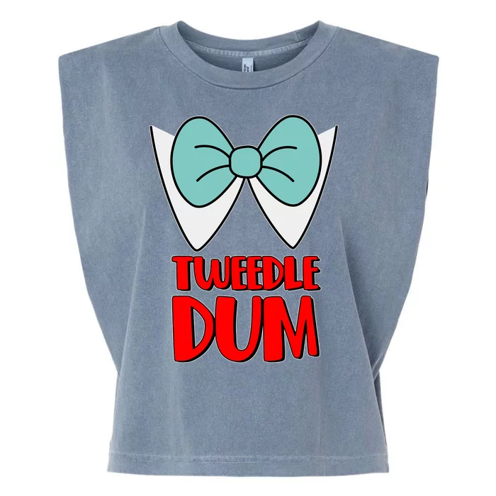 Halloween Tweedle Dum Costume Garment-Dyed Women's Muscle Tee