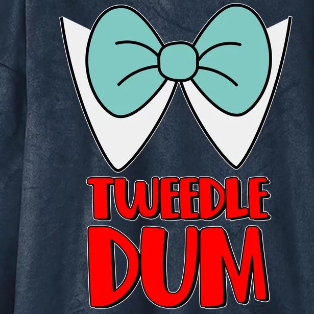 Halloween Tweedle Dum Costume Hooded Wearable Blanket