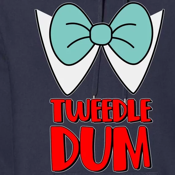 Halloween Tweedle Dum Costume Premium Hoodie