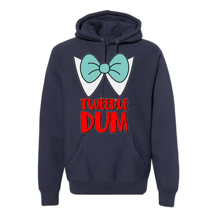 Halloween Tweedle Dum Costume Premium Hoodie