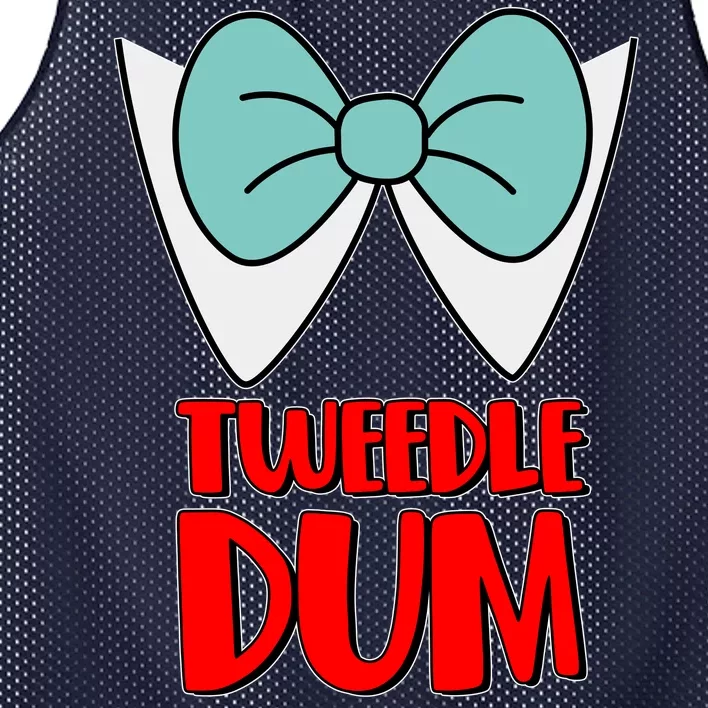 Halloween Tweedle Dum Costume Mesh Reversible Basketball Jersey Tank