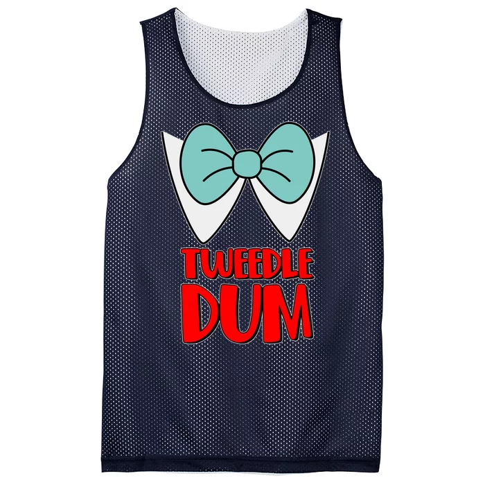 Halloween Tweedle Dum Costume Mesh Reversible Basketball Jersey Tank