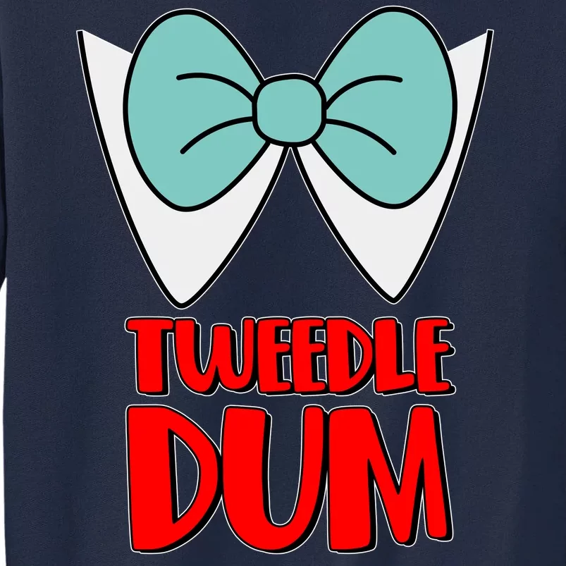 Halloween Tweedle Dum Costume Tall Sweatshirt