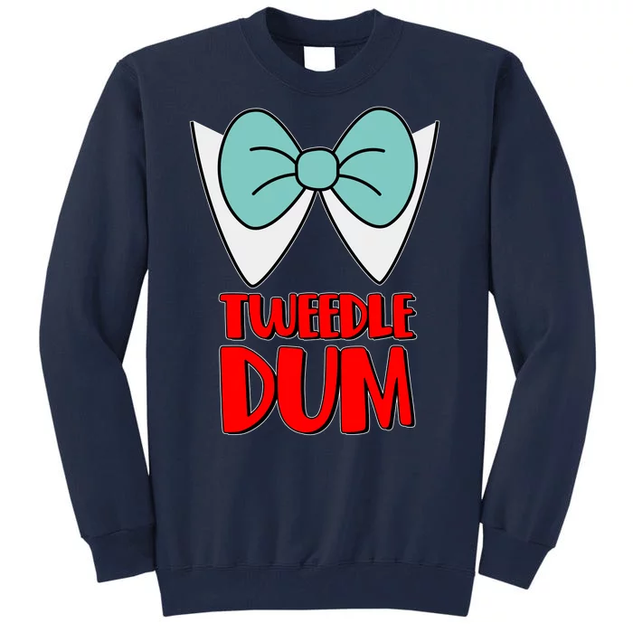 Halloween Tweedle Dum Costume Tall Sweatshirt