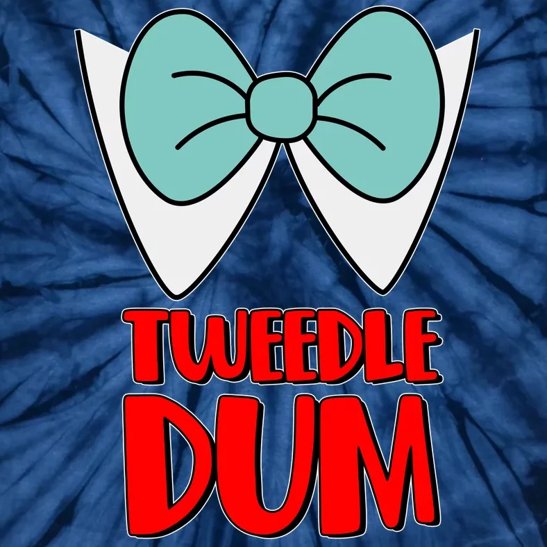 Halloween Tweedle Dum Costume Tie-Dye T-Shirt