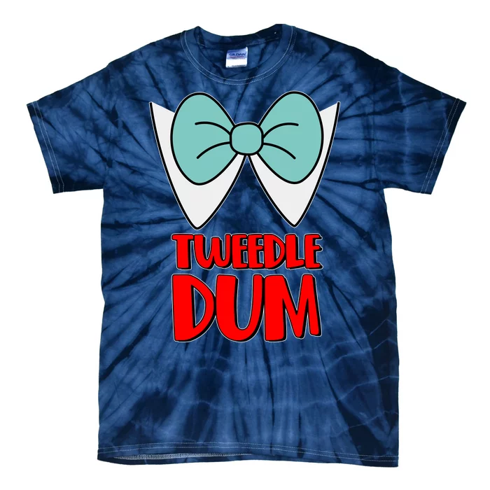 Halloween Tweedle Dum Costume Tie-Dye T-Shirt