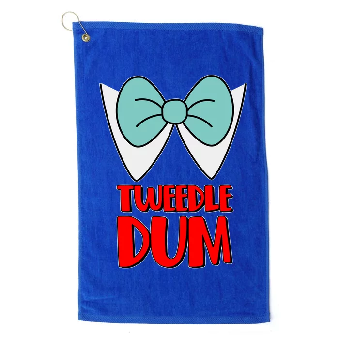 Halloween Tweedle Dum Costume Platinum Collection Golf Towel