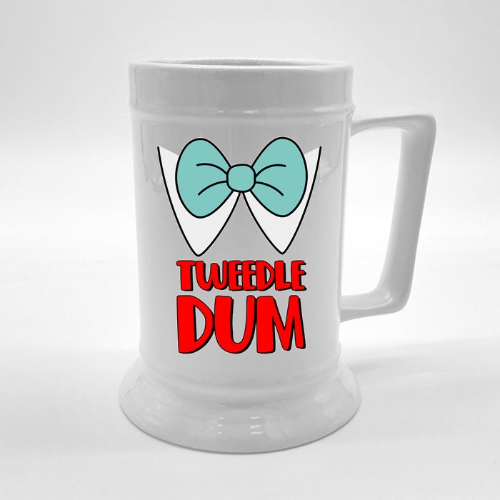 Halloween Tweedle Dum Costume Front & Back Beer Stein