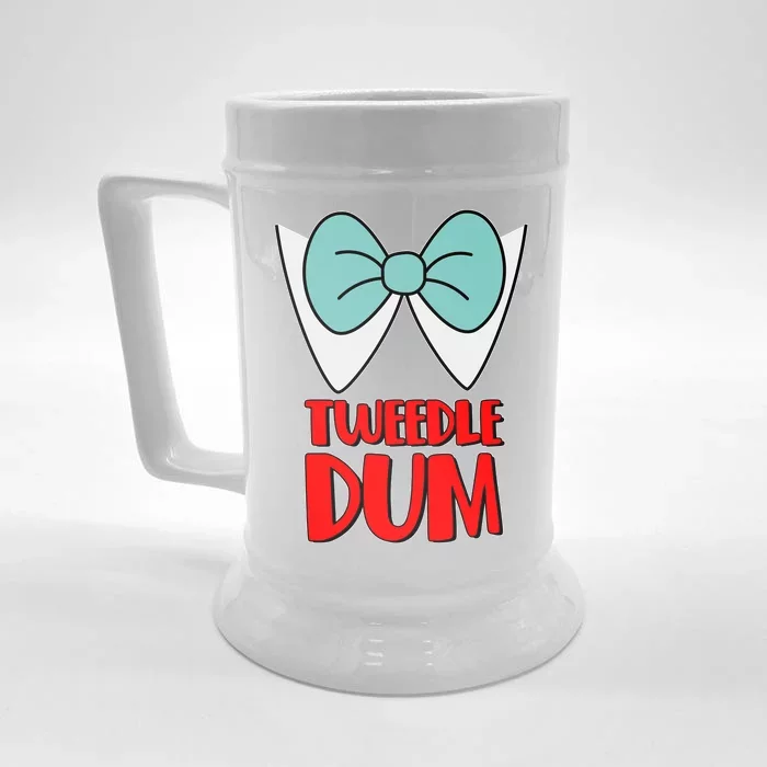 Halloween Tweedle Dum Costume Front & Back Beer Stein