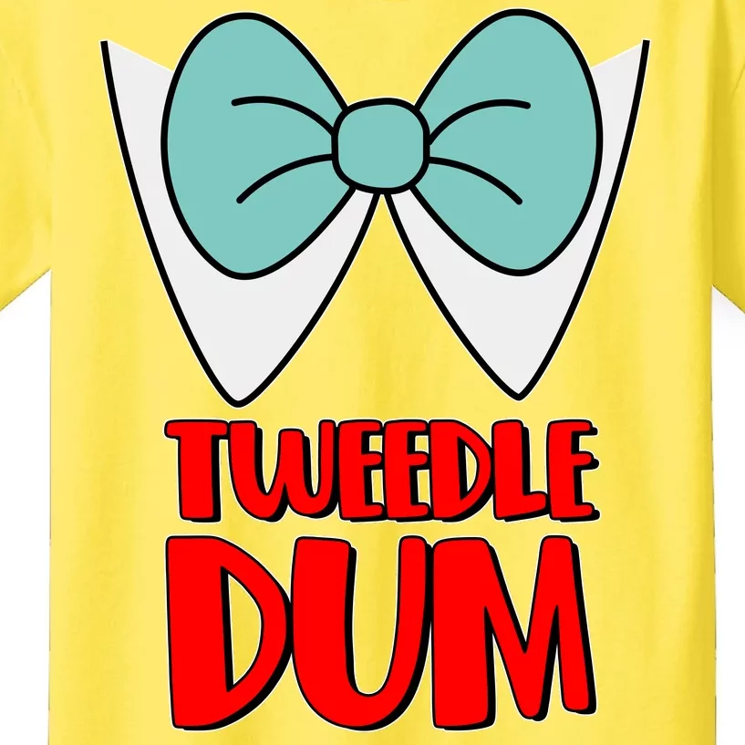 Halloween Tweedle Dum Costume Kids T-Shirt