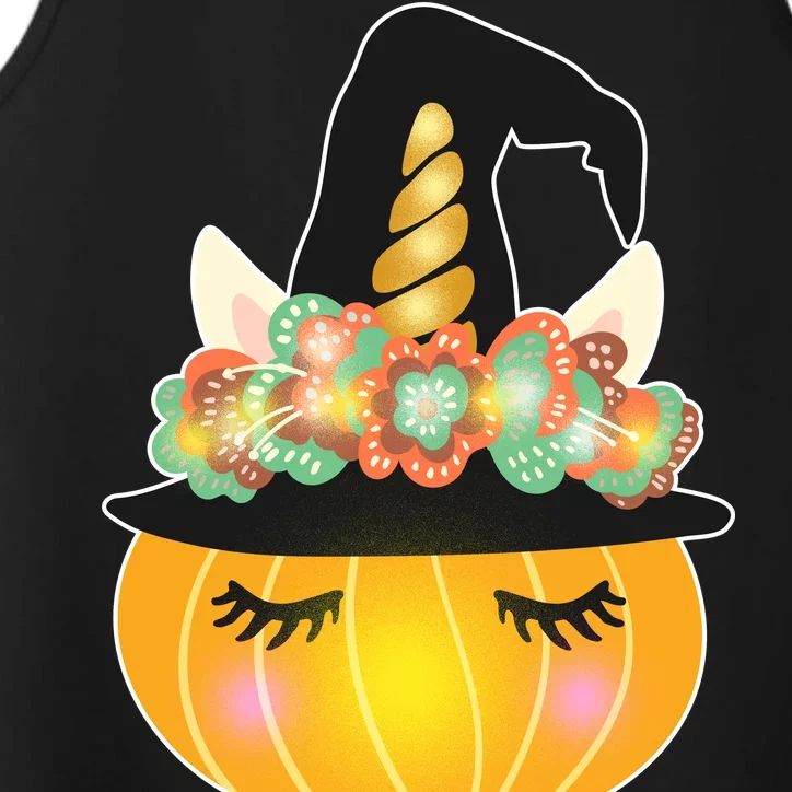 Halloween Uni-Pumpkin Sparkly Cute Performance Tank