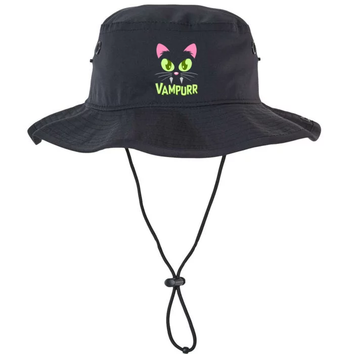 Halloween Vampurr Funny Cat Legacy Cool Fit Booney Bucket Hat