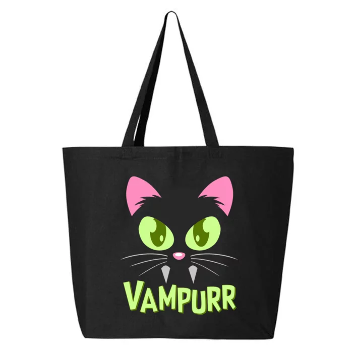 Halloween Vampurr Funny Cat 25L Jumbo Tote