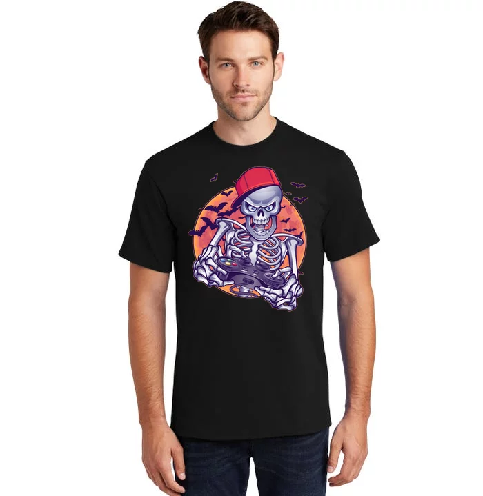 Halloween Video Gamer Skeleton Tall T-Shirt